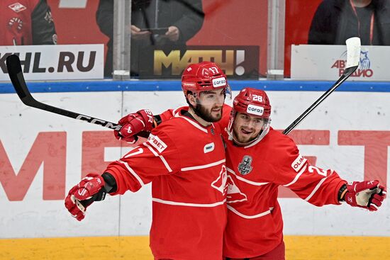 Russia Ice Hockey Kontinental League Spartak - Metallurg