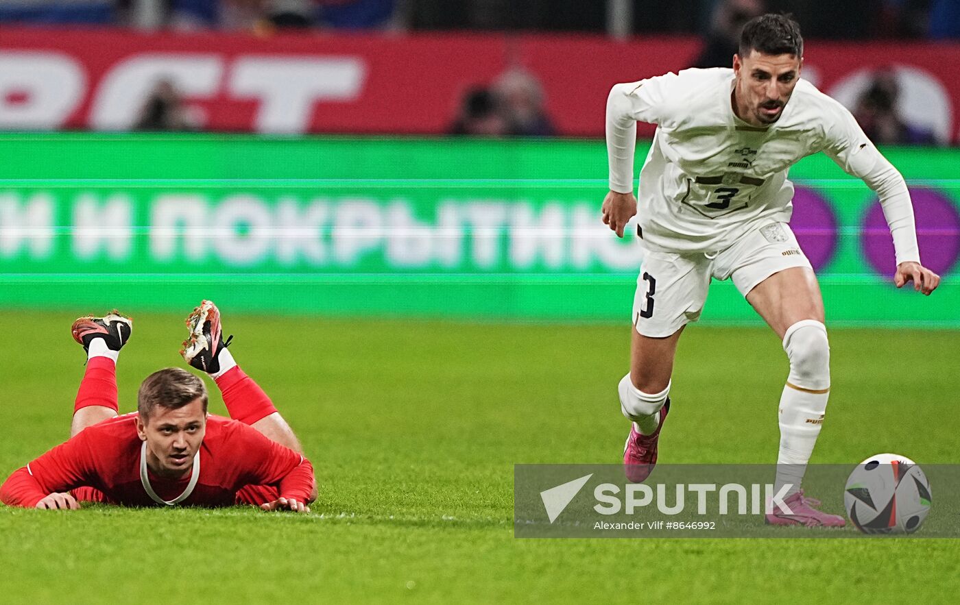Russia Soccer Friendly Russia - Serbia