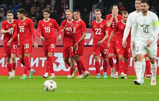 Russia Soccer Friendly Russia - Serbia
