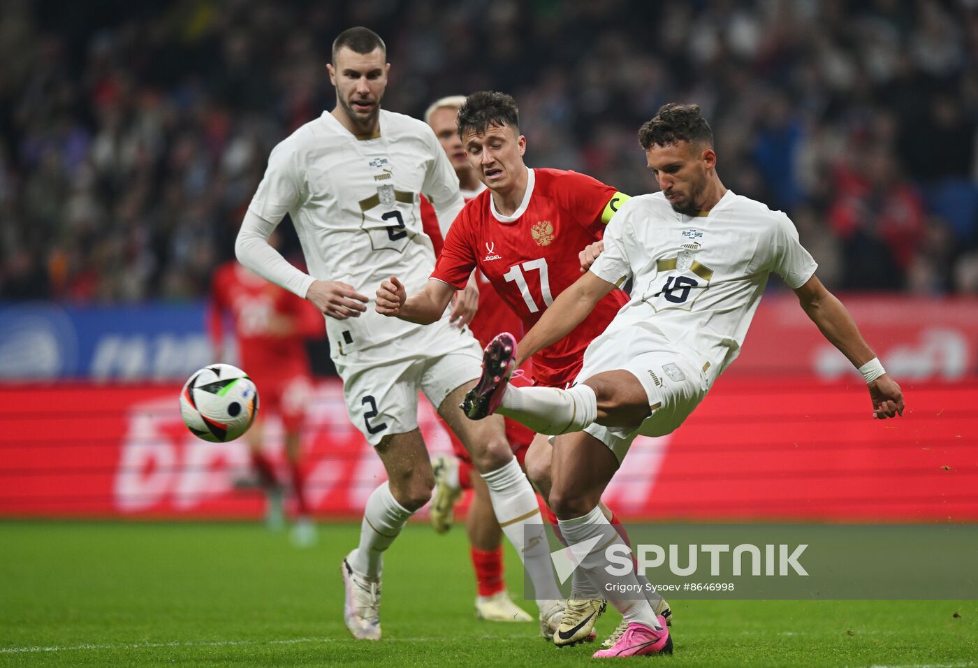 Russia Soccer Friendly Russia - Serbia