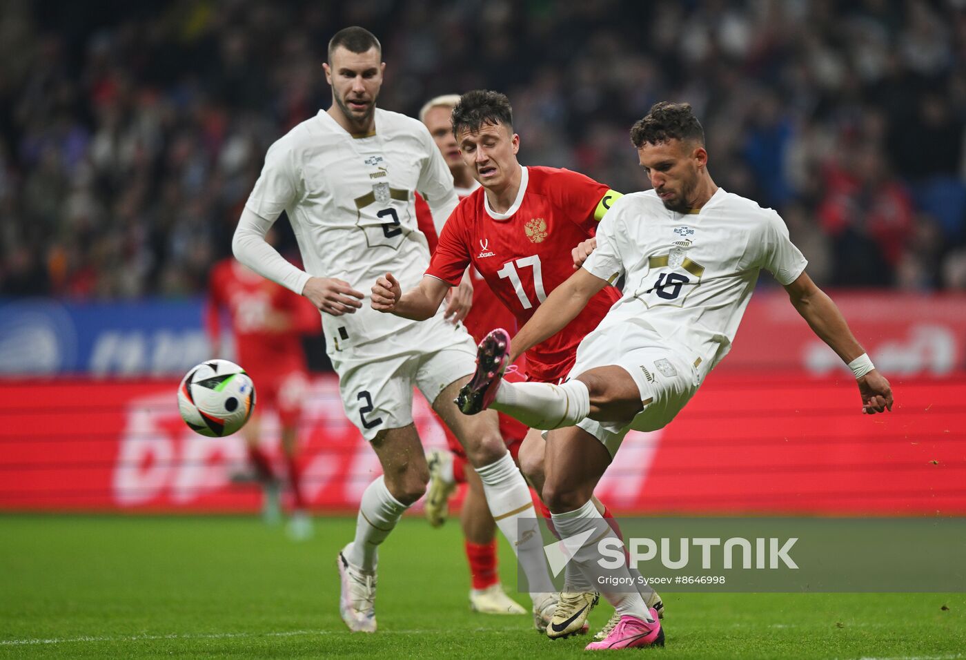 Russia Soccer Friendly Russia - Serbia