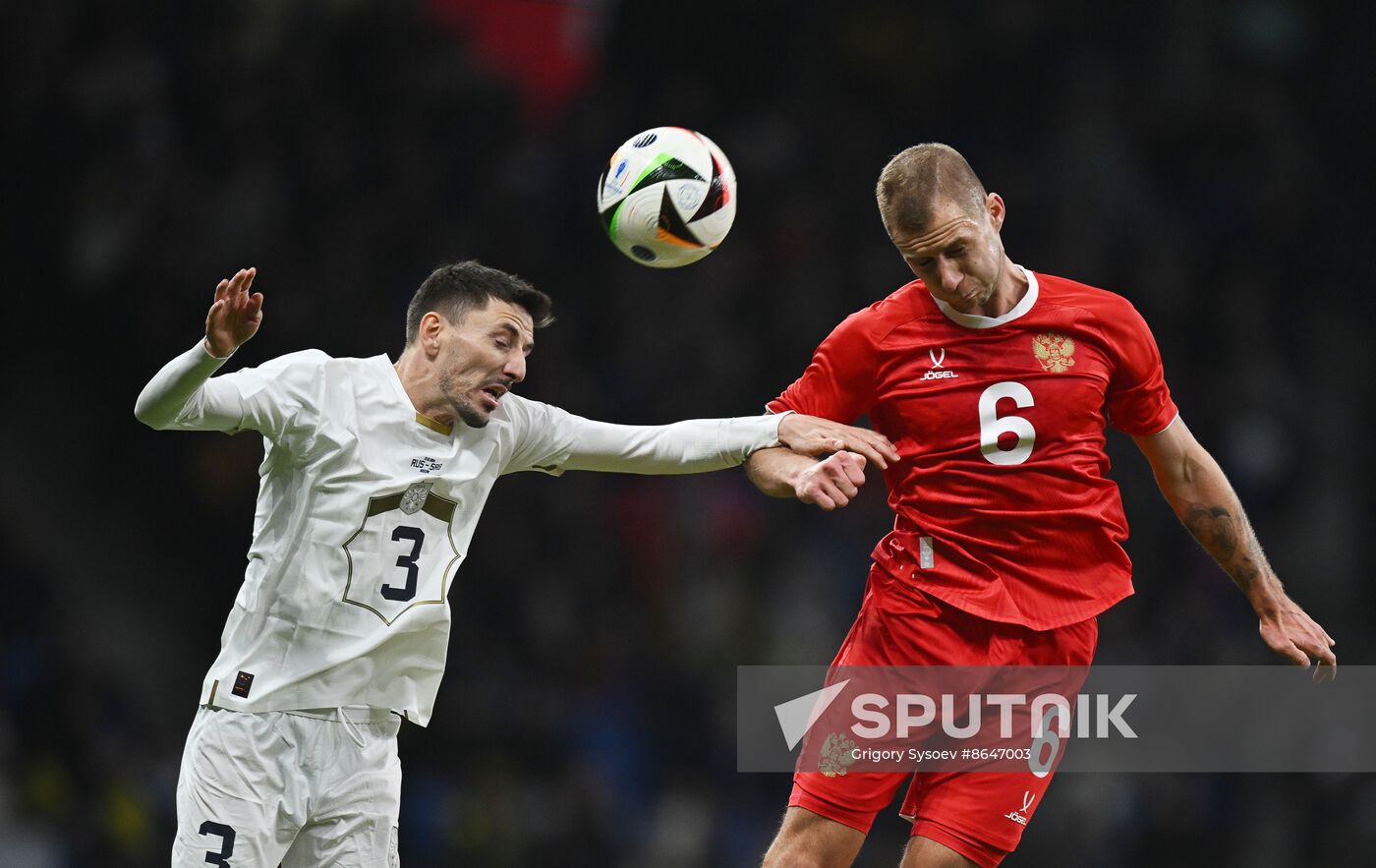 Russia Soccer Friendly Russia - Serbia