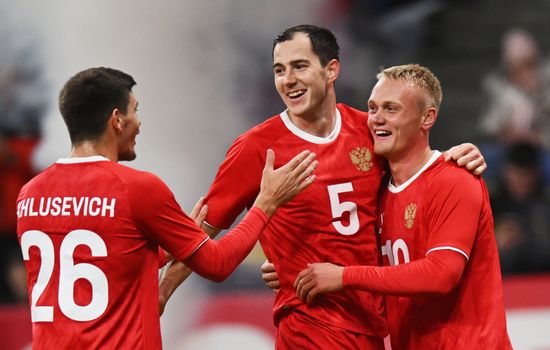 Russia Soccer Friendly Russia - Serbia