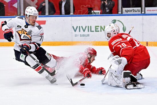 Russia Ice Hockey Kontinental League Spartak - Metallurg