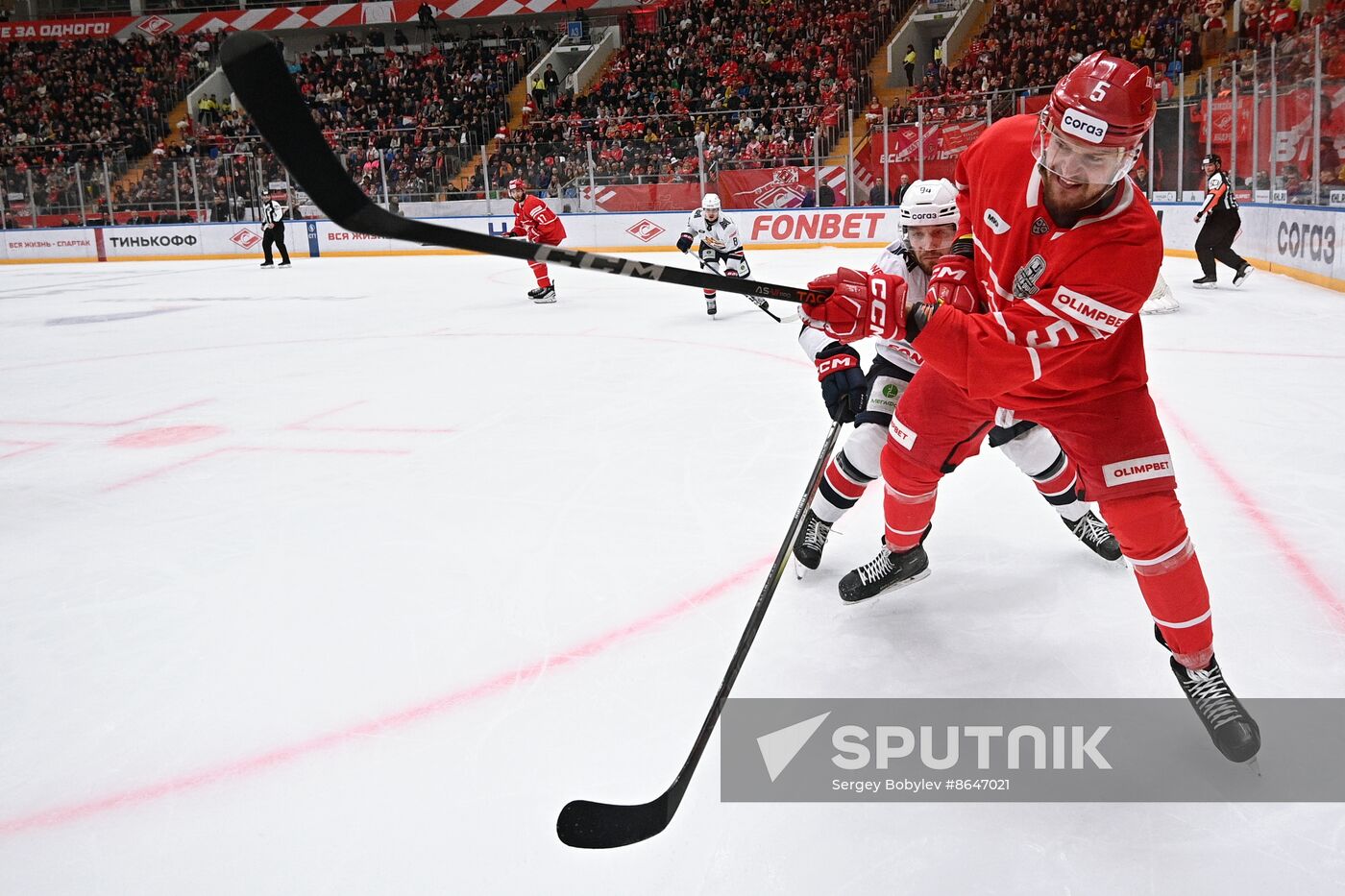 Russia Ice Hockey Kontinental League Spartak - Metallurg