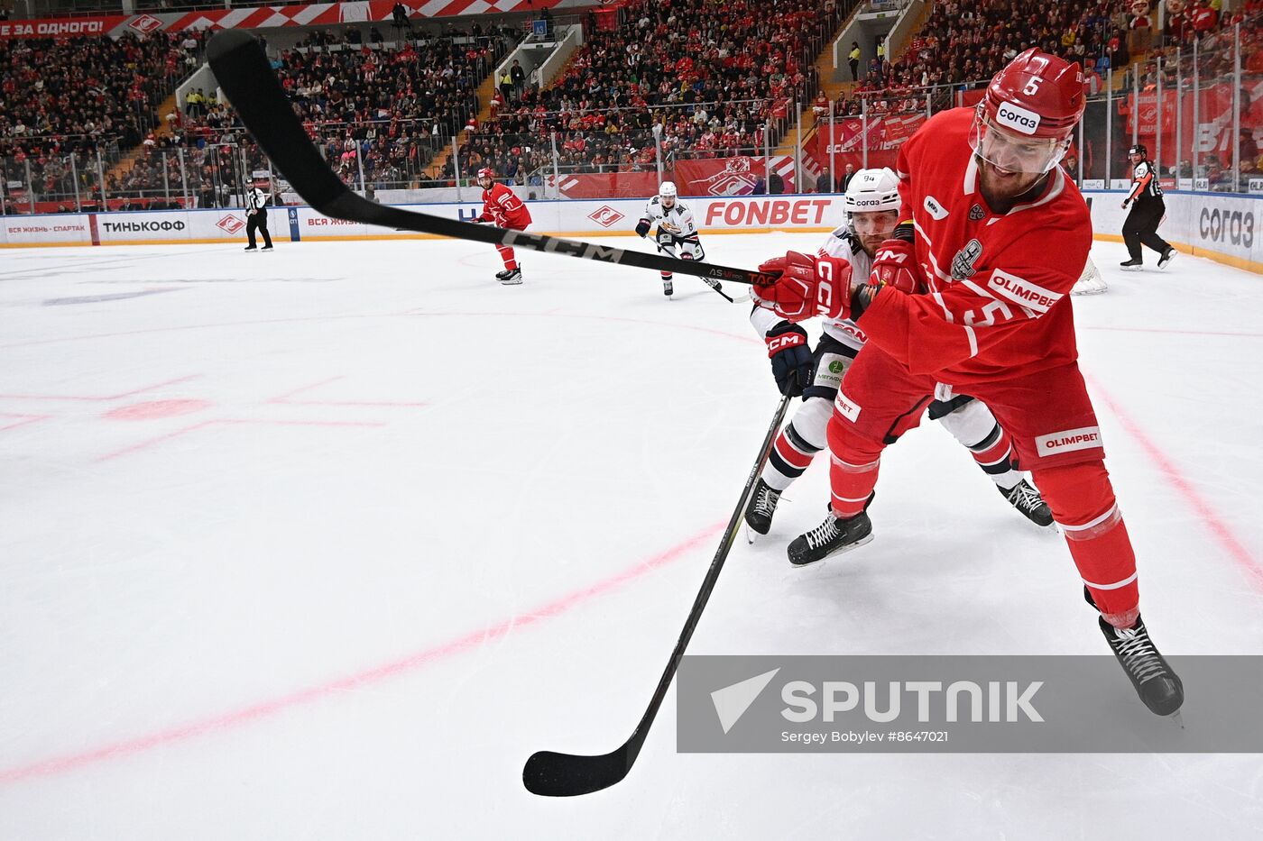 Russia Ice Hockey Continental League Spartak - Metallurg