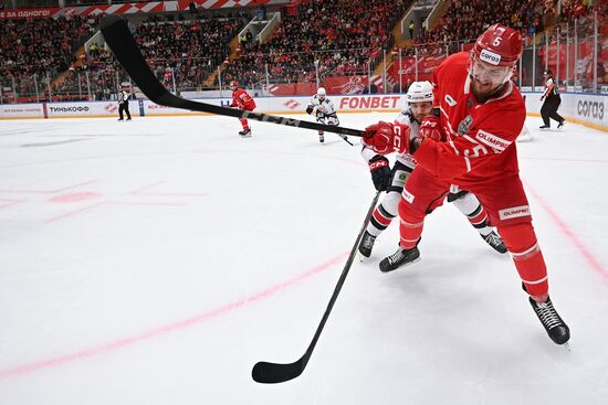 Russia Ice Hockey Kontinental League Spartak - Metallurg