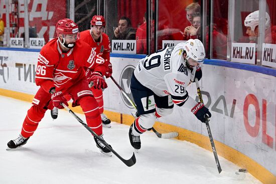 Russia Ice Hockey Kontinental League Spartak - Metallurg
