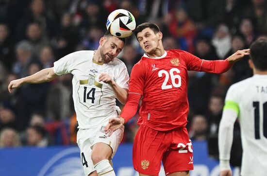 Russia Soccer Friendly Russia - Serbia