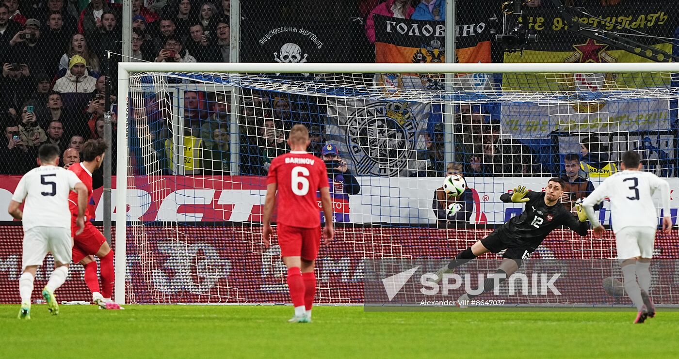 Russia Soccer Friendly Russia - Serbia