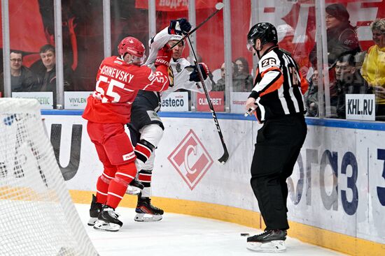 Russia Ice Hockey Kontinental League Spartak - Metallurg