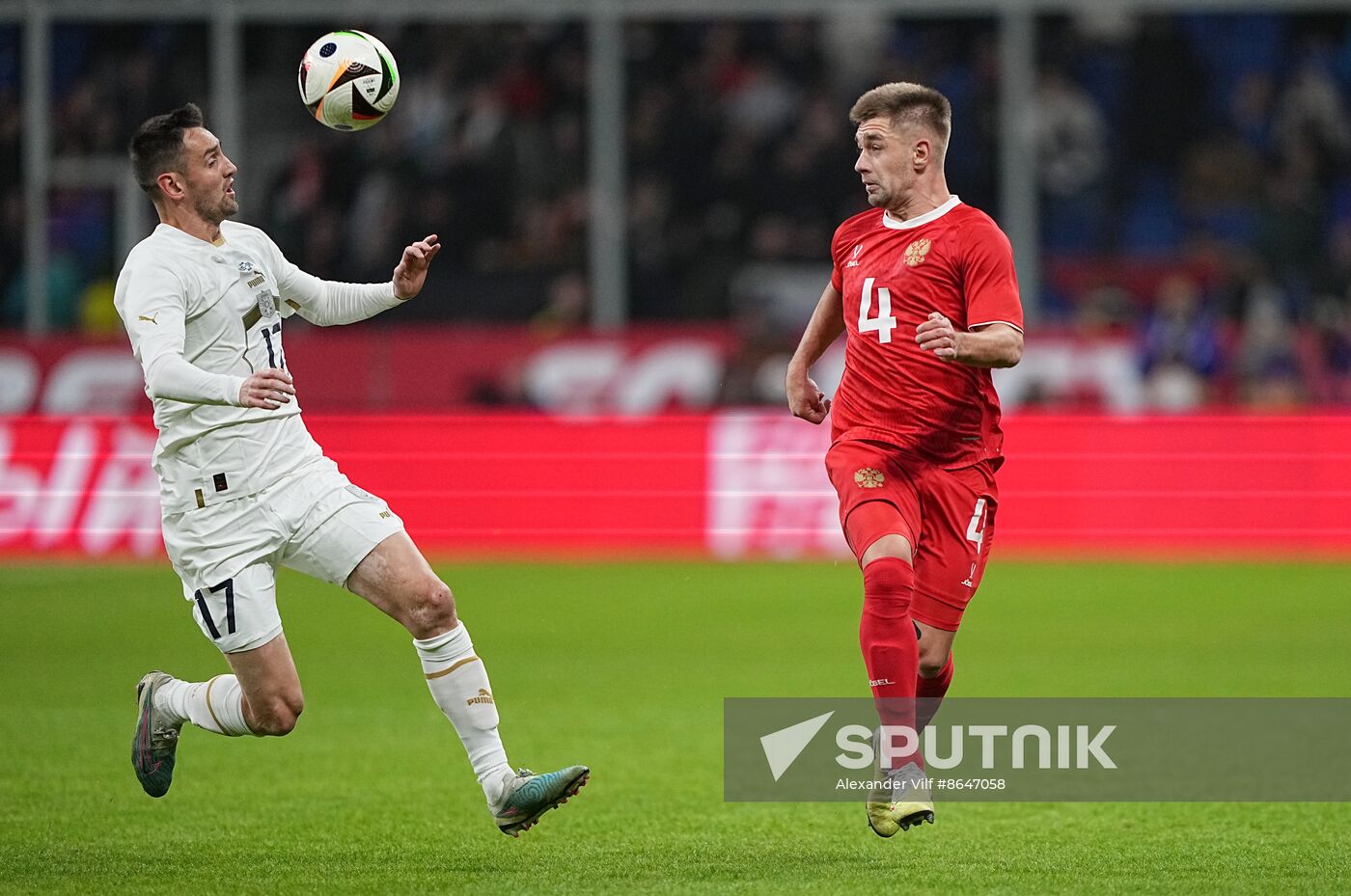 Russia Soccer Friendly Russia - Serbia