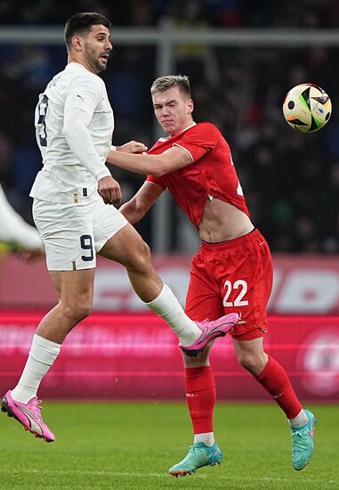 Russia Soccer Friendly Russia - Serbia