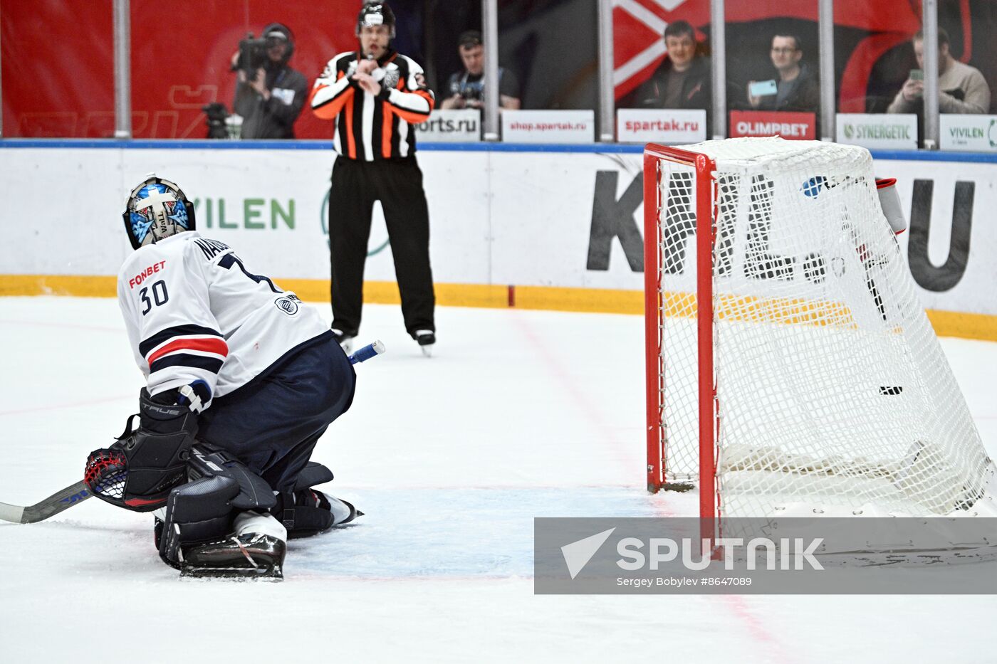 Russia Ice Hockey Kontinental League Spartak - Metallurg