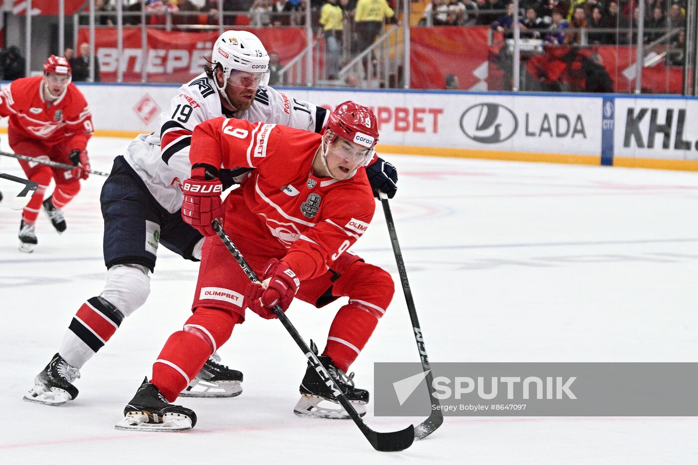 Russia Ice Hockey Kontinental League Spartak - Metallurg
