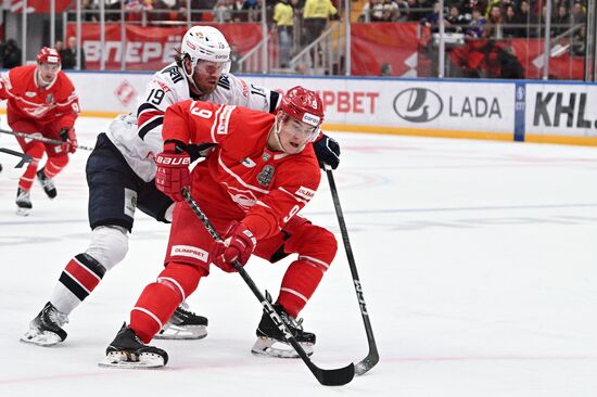 Russia Ice Hockey Kontinental League Spartak - Metallurg