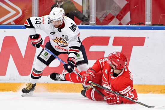 Russia Ice Hockey Kontinental League Spartak - Metallurg