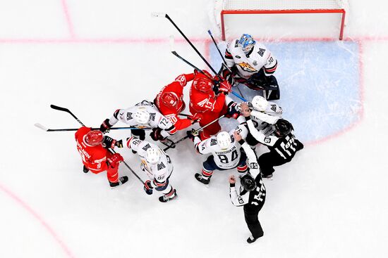 Russia Ice Hockey Kontinental League Spartak - Metallurg