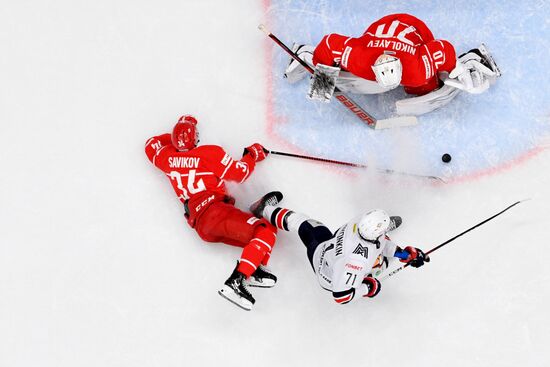 Russia Ice Hockey Kontinental League Spartak - Metallurg