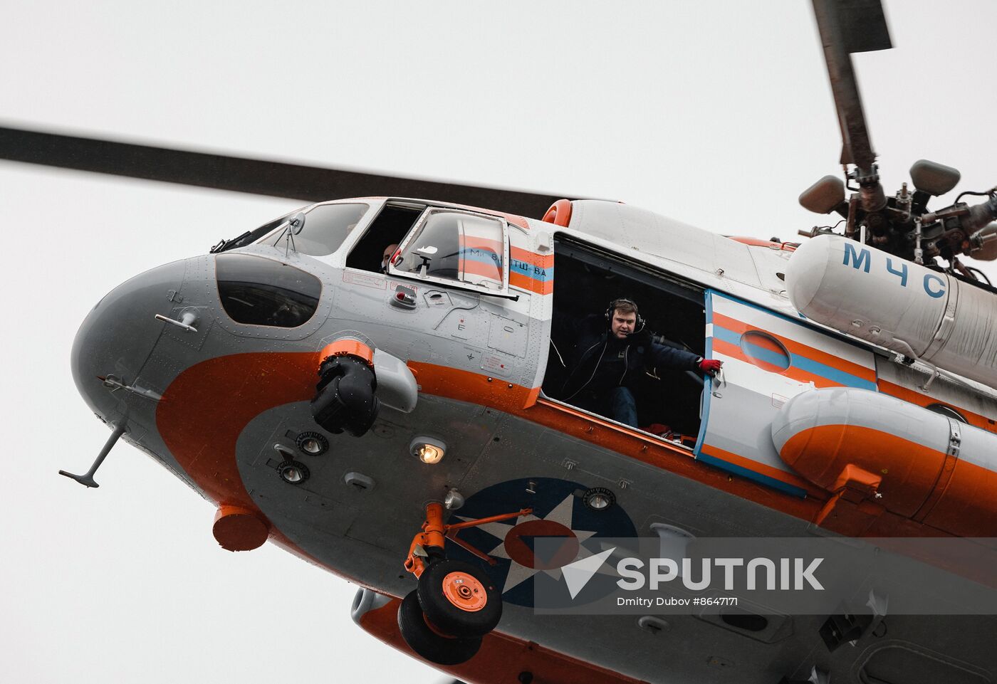 Russia Emergencies Ministry Staff Drills