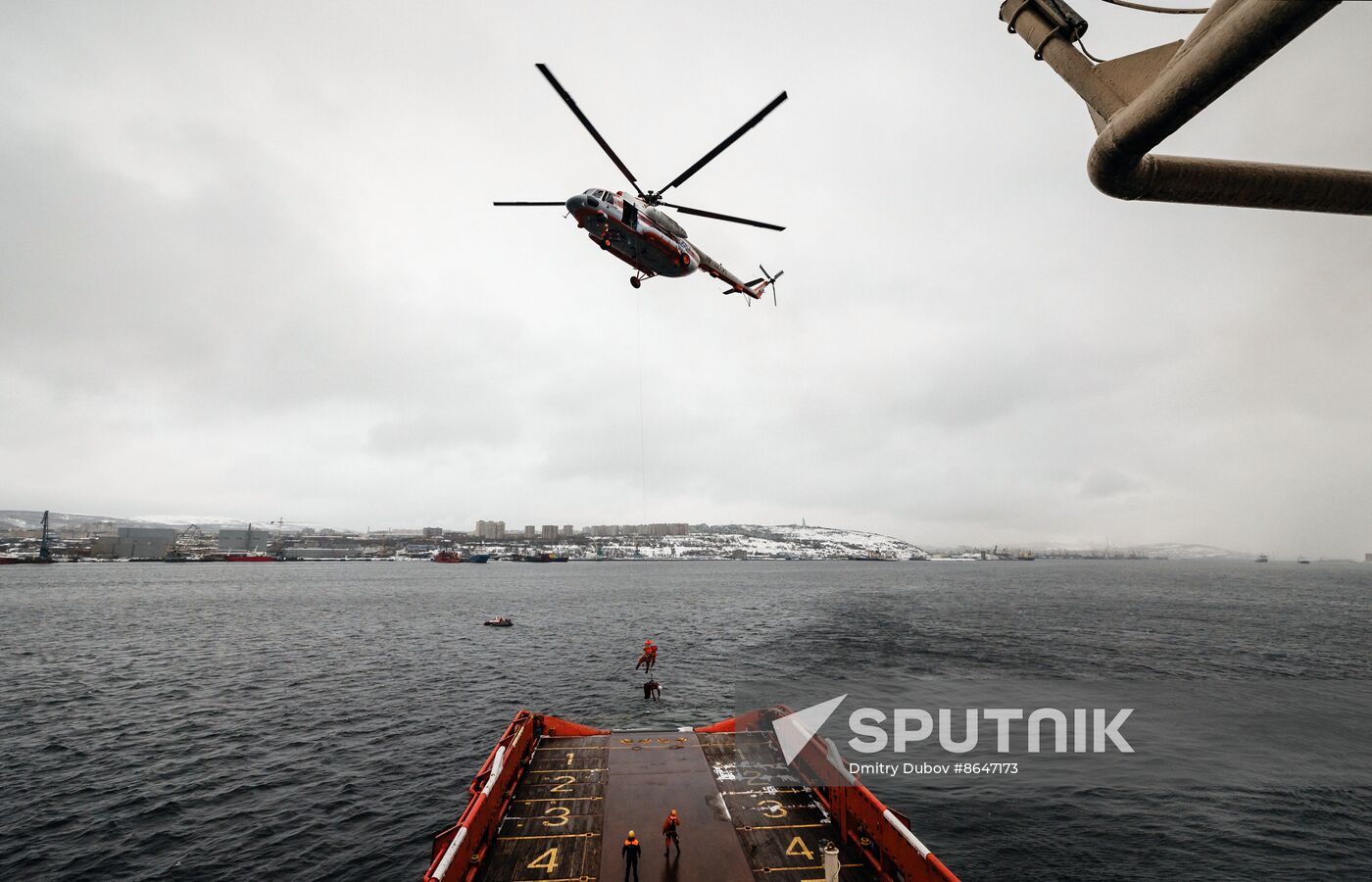 Russia Emergencies Ministry Staff Drills