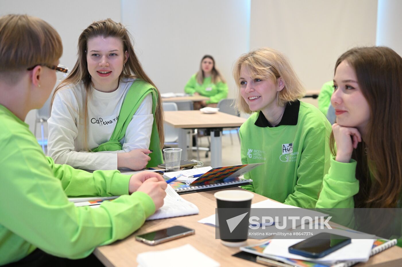 RUSSIA EXPO. Training volunteers for World Friendship Games 2024