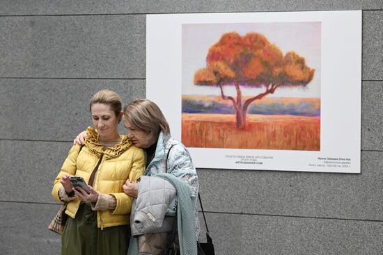 Opening of an exhibition of contemporary artists in the subway as part of the Art Russia 2024 art fair