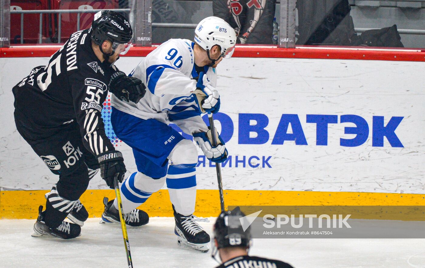 Russia Ice Hockey Kontinental League Traktor - Dynamo