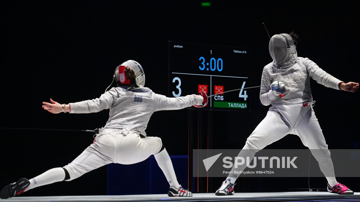 Russia Fencing Moscow Sabre International Tournament Women