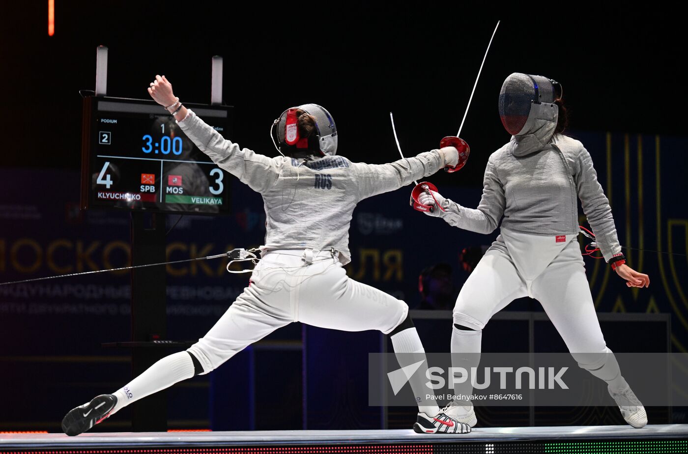 Russia Fencing Moscow Sabre International Tournament Women