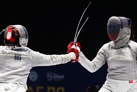 Russia Fencing Moscow Sabre International Tournament Women