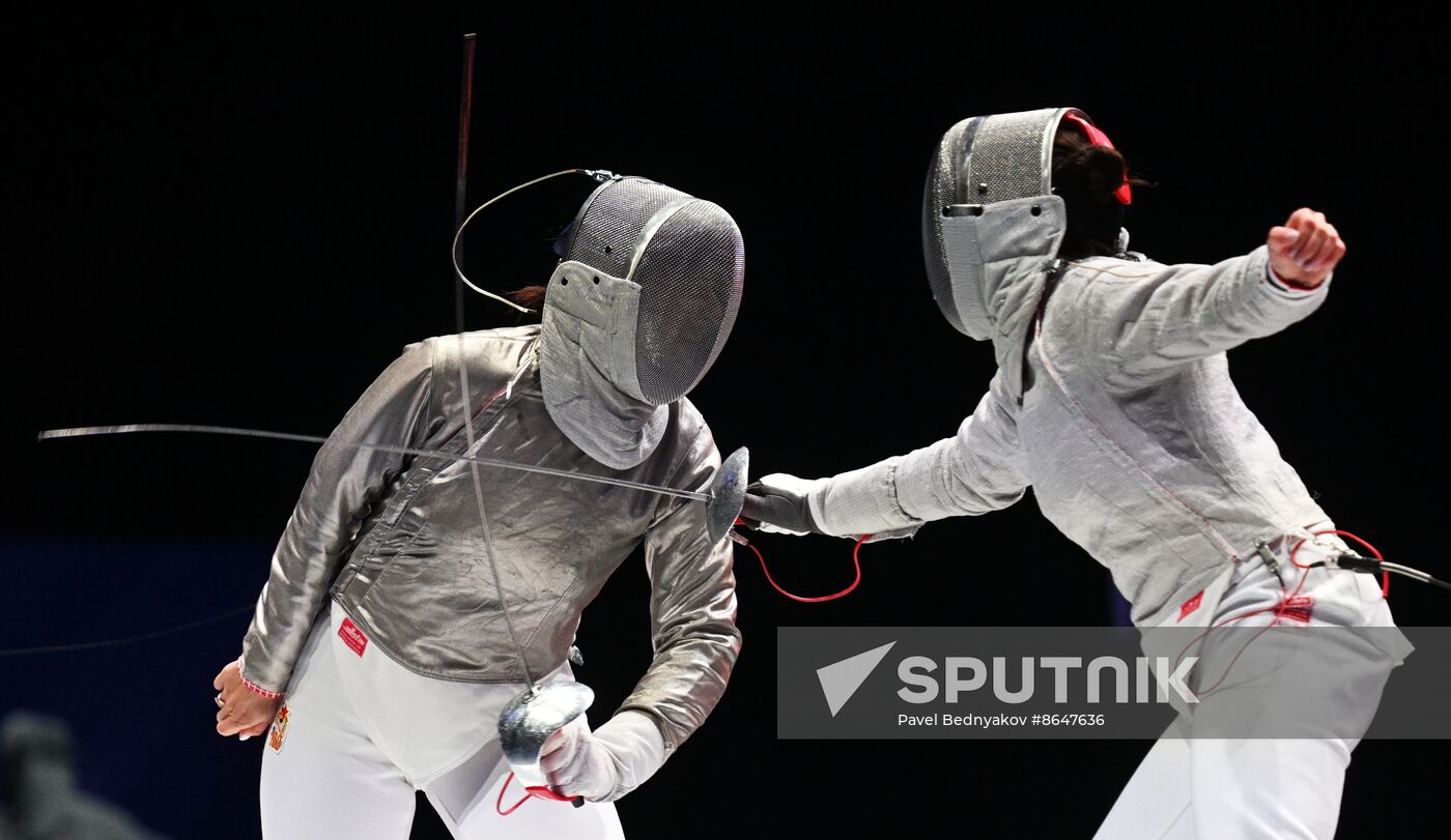 Russia Fencing Moscow Sabre International Tournament Women