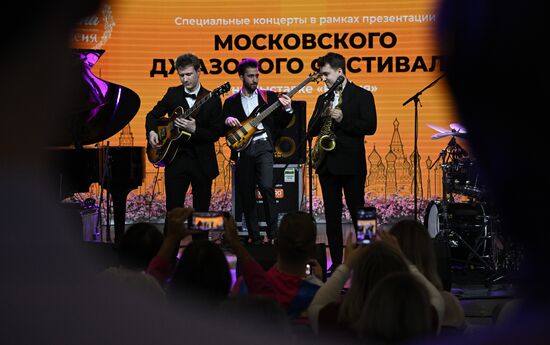 RUSSIA EXPO. Special concert program held as part of Moscow Jazz Festival presentation