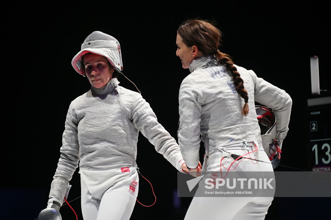 Russia Fencing Moscow Sabre International Tournament Women