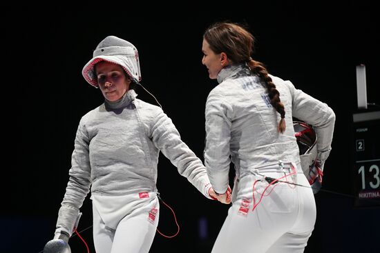 Russia Fencing Moscow Sabre International Tournament Women