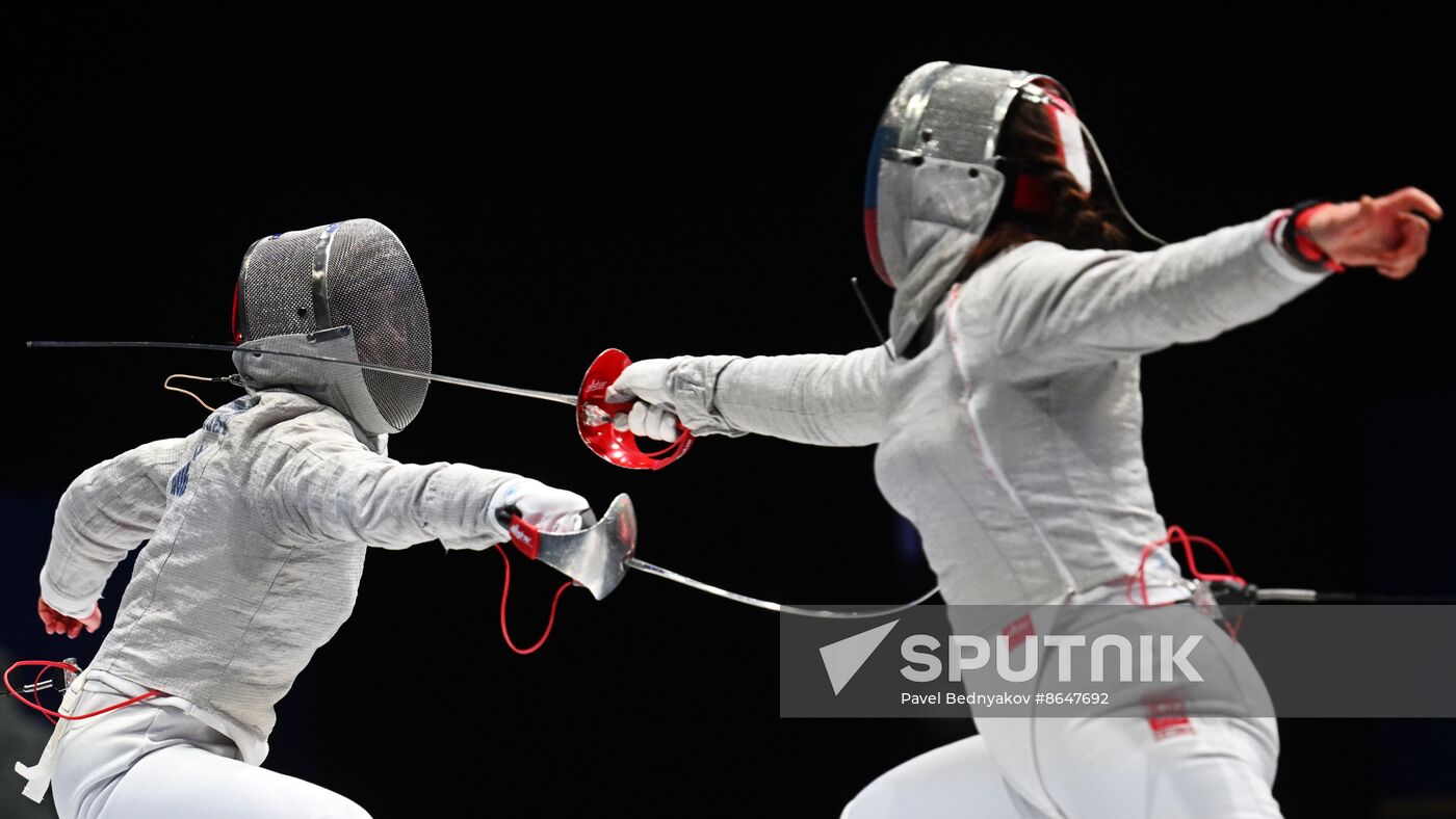 Russia Fencing Moscow Sabre International Tournament Women