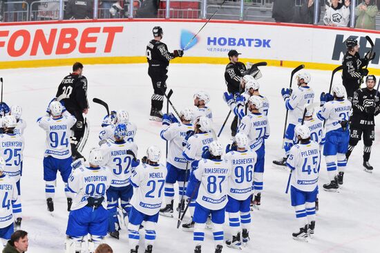 Russia Ice Hockey Kontinental League Traktor - Dynamo