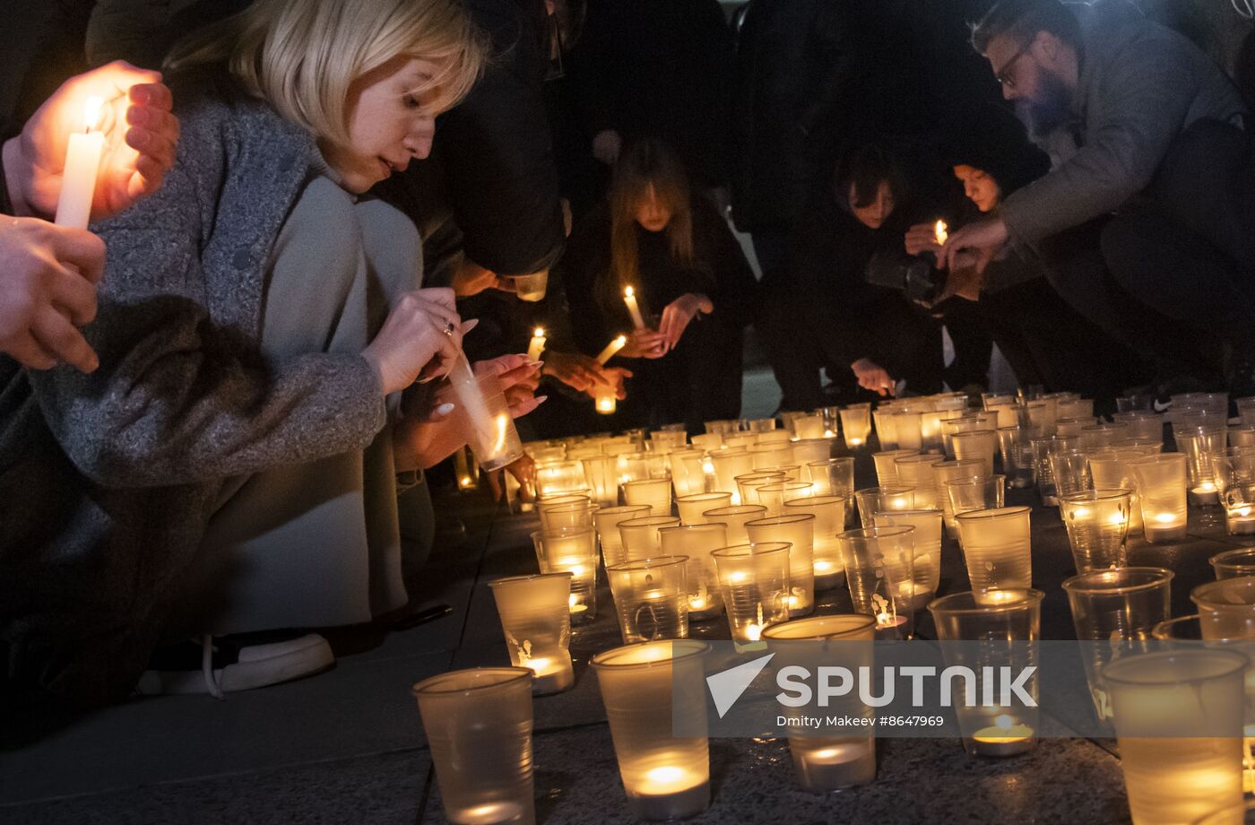 Worldwide Russia Terrorist Attack Memorial Events