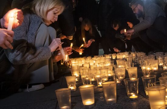 Worldwide Russia Terrorist Attack Memorial Events