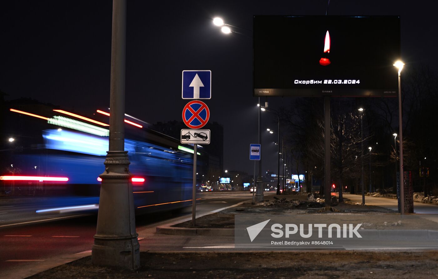 Worldwide Russia Terrorist Attack Memorial Events