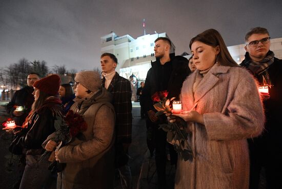 Worldwide Russia Terrorist Attack Memorial Events