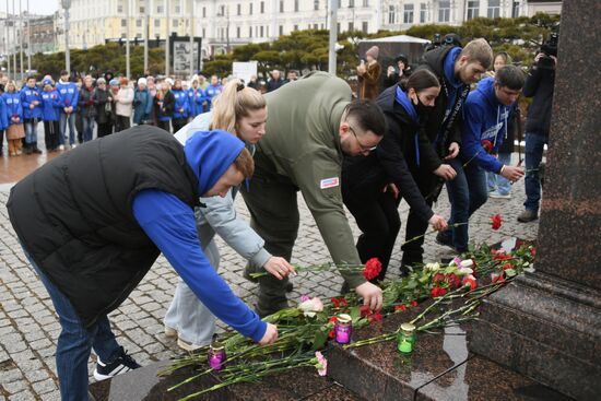 Worldwide Russia Terrorist Attack Memorial Events