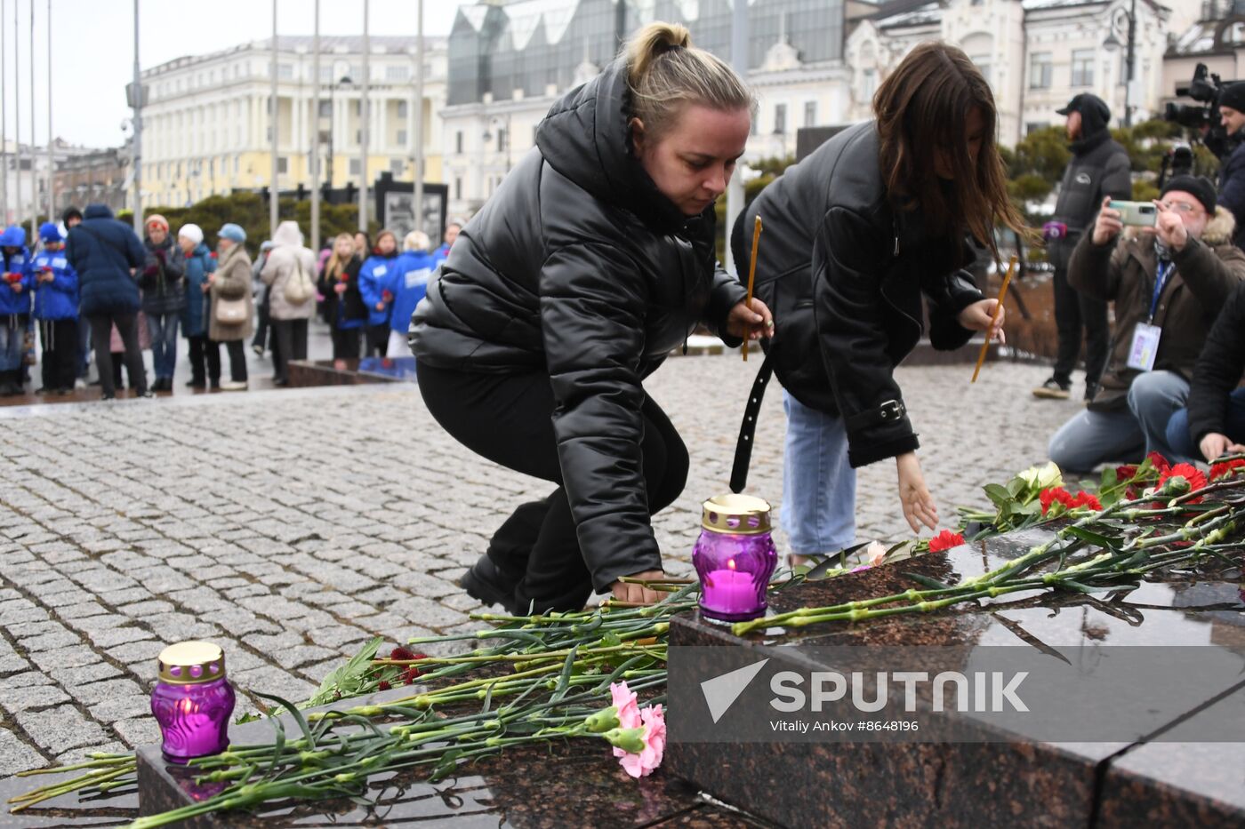 Worldwide Russia Terrorist Attack Memorial Events