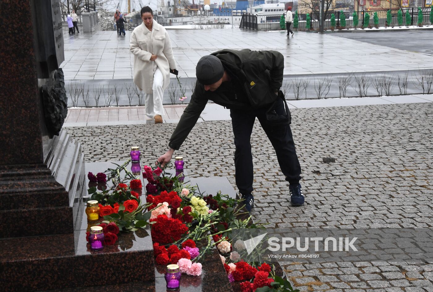 Worldwide Russia Terrorist Attack Memorial Events