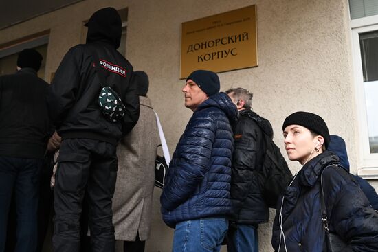 Russia Terrorist Attack Blood Donation