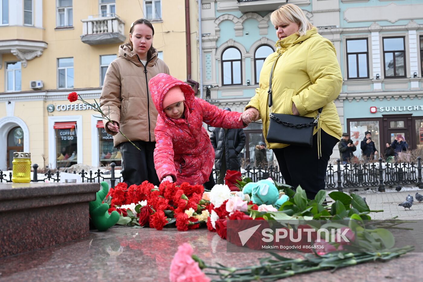 Worldwide Russia Terrorist Attack Memorial Events