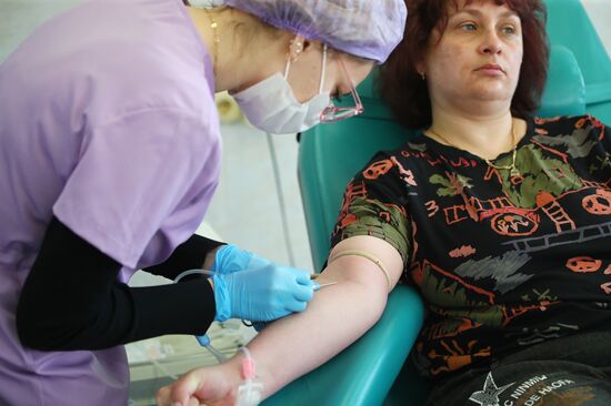 Russia Terrorist Attack Blood Donation