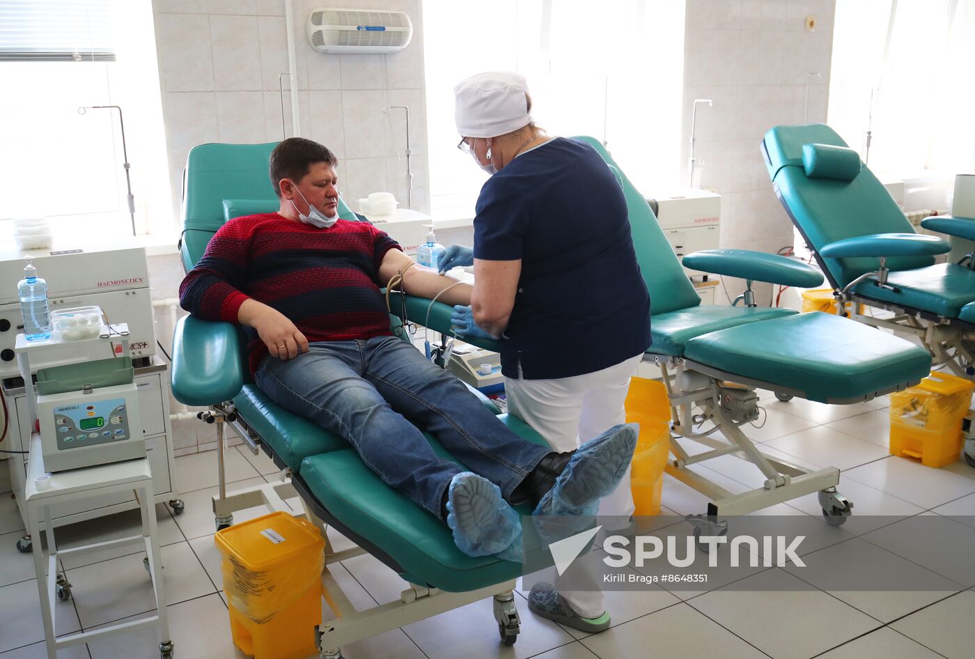 Russia Terrorist Attack Blood Donation