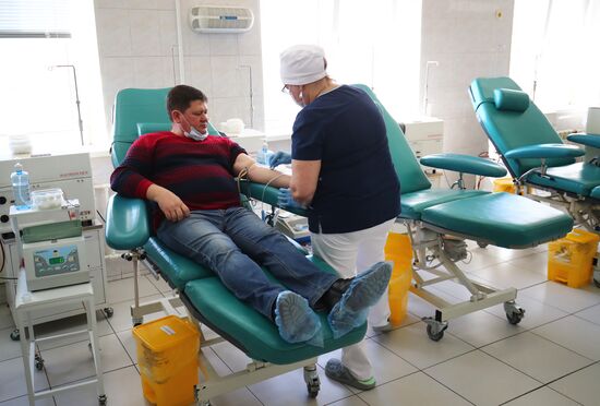 Russia Terrorist Attack Blood Donation