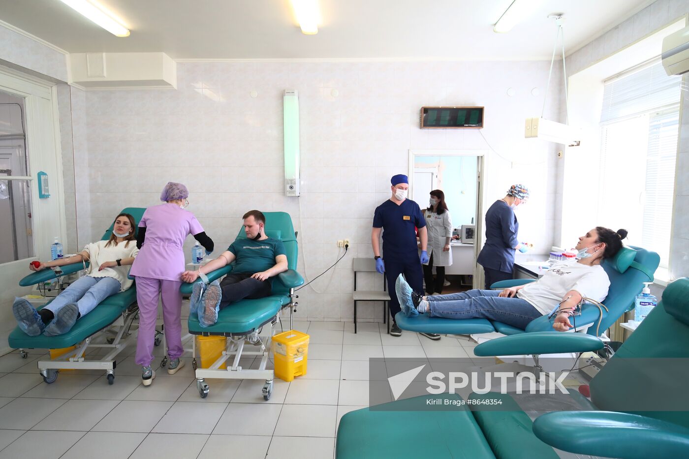 Russia Terrorist Attack Blood Donation